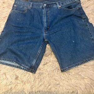 Levi's Dark Blue Jean Shorts for Men